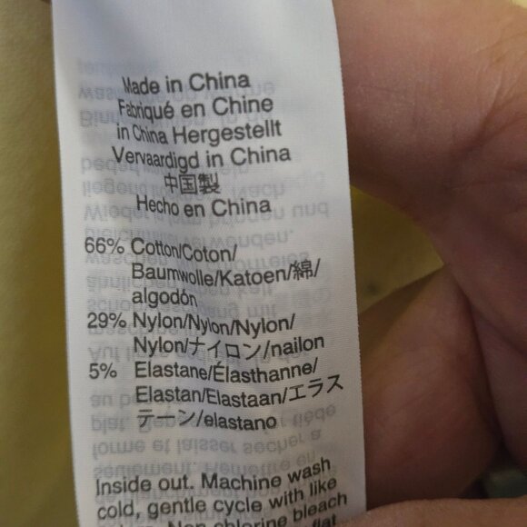 J.Crew Jackie Floral Sequin Butter Yellow Gold Cardigan Sweater Size L - Picture 9 of 10